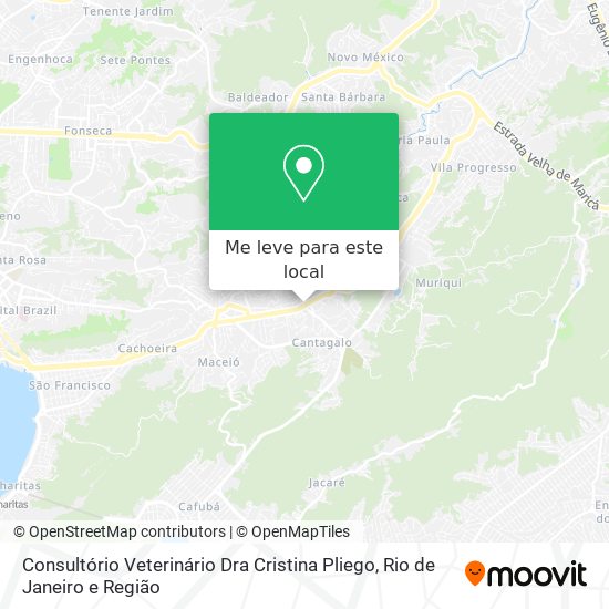 Consultório Veterinário Dra Cristina Pliego mapa