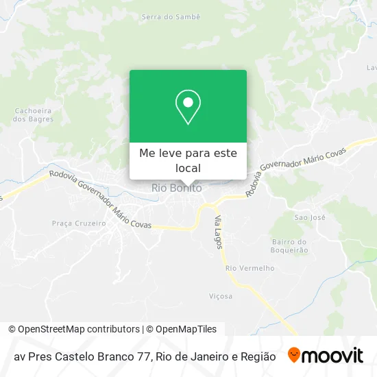av Pres Castelo Branco 77 mapa