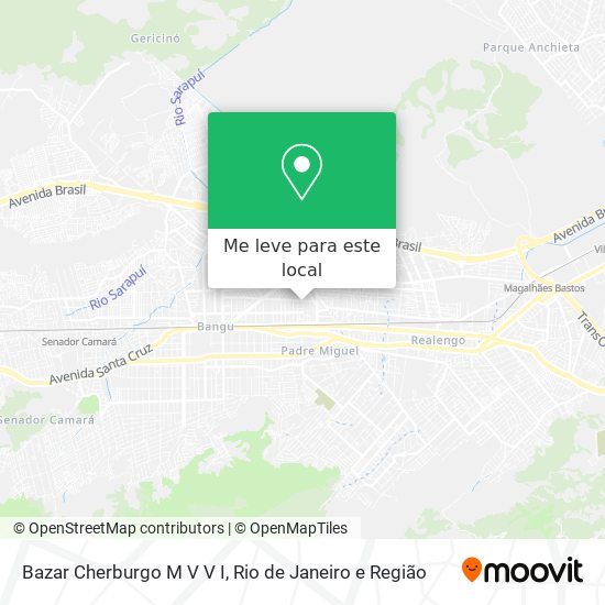 Bazar Cherburgo M V V I mapa