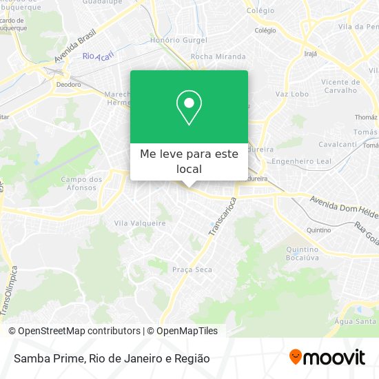 Samba Prime mapa