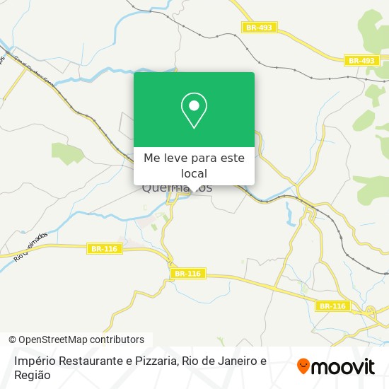 Império Restaurante e Pizzaria mapa