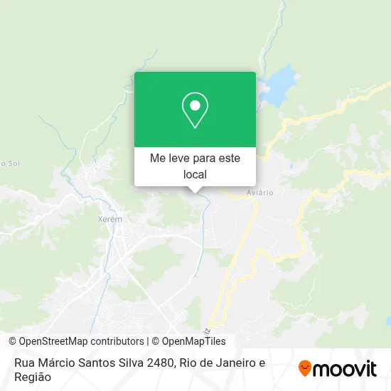 Rua Márcio Santos Silva 2480 mapa