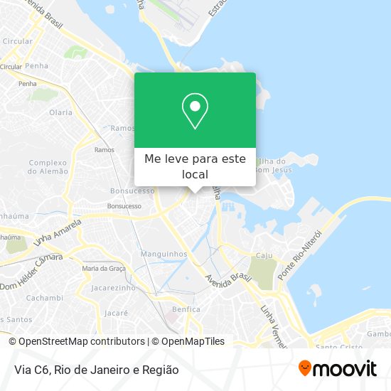 Via C6 mapa