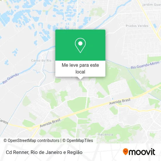Cd Renner mapa