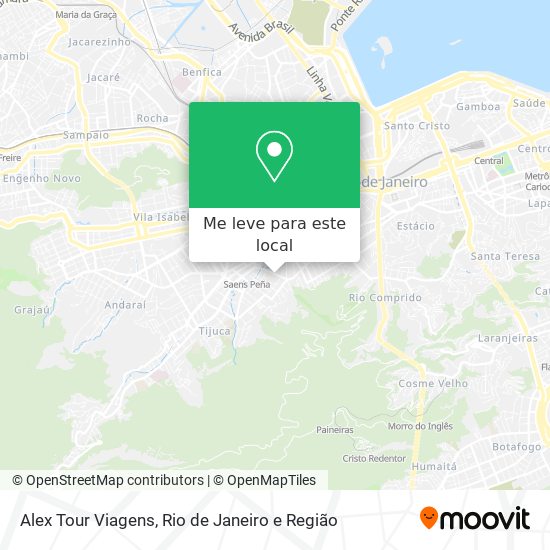 Alex Tour Viagens mapa