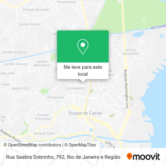 Rua Seabra Sobrinho, 792 mapa