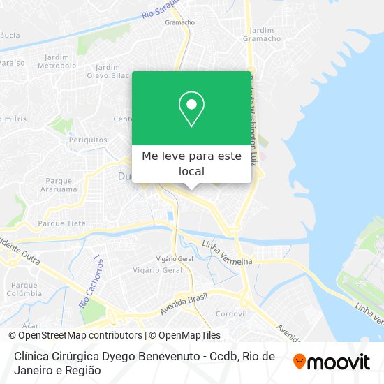 Clínica Cirúrgica Dyego Benevenuto - Ccdb mapa
