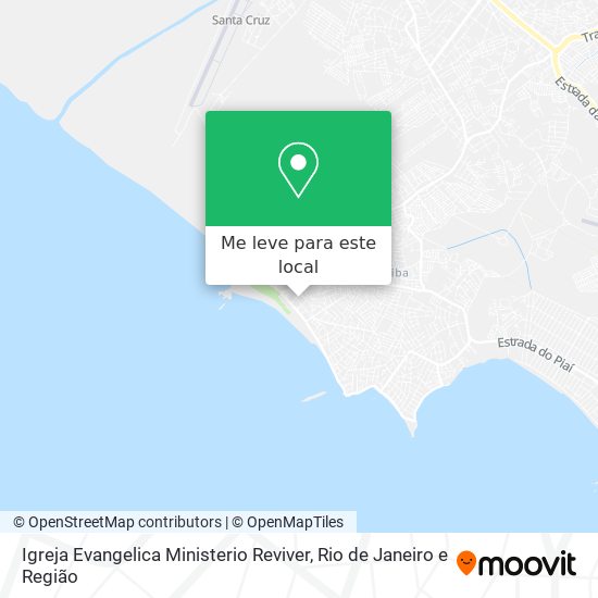 Igreja Evangelica Ministerio Reviver mapa