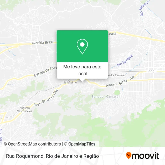 Rua Roquemond mapa