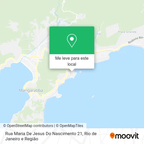 Rua Maria De Jesus Do Nascimento 21 mapa