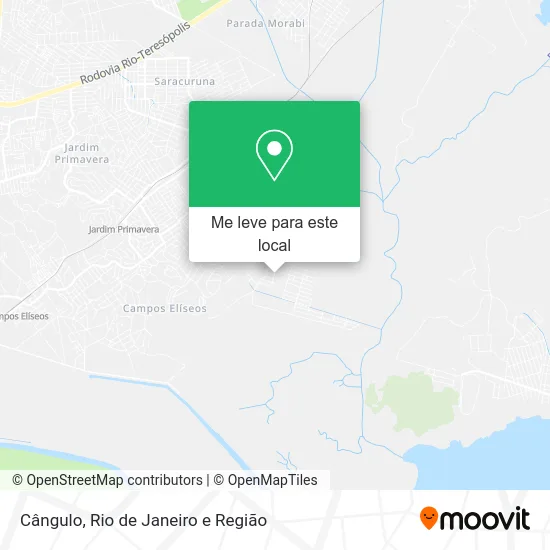 Cângulo mapa