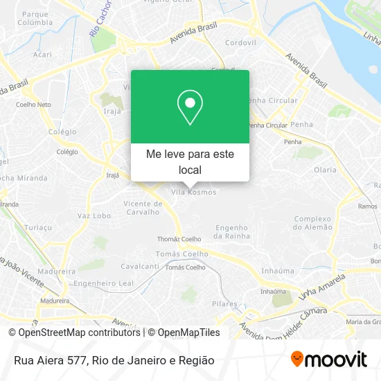 Rua Aiera 577 mapa
