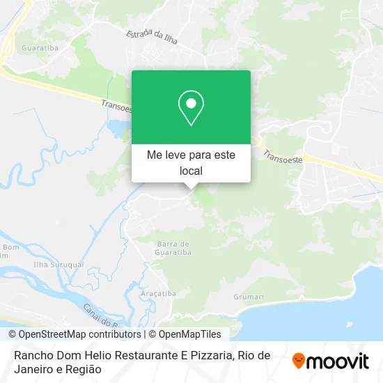 Rancho Dom Helio Restaurante E Pizzaria mapa
