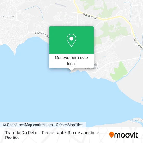 Tratoria Do Peixe - Restaurante mapa