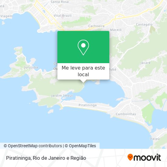 Piratininga mapa