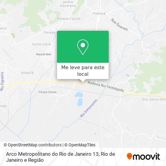 Arco Metropolitano do Rio de Janeiro 13 mapa
