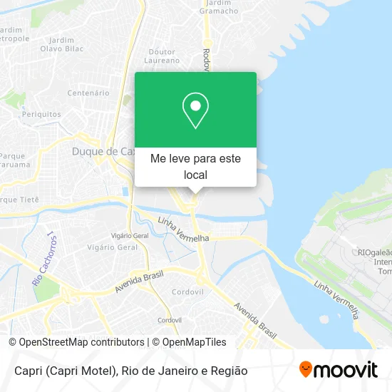 Capri (Capri Motel) mapa