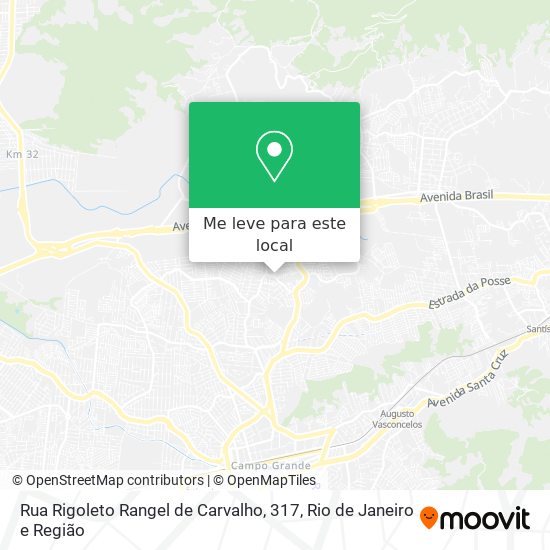 Rua Rigoleto Rangel de Carvalho, 317 mapa