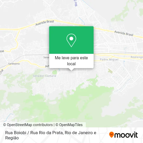 Rua Boiobi / Rua Rio da Prata mapa