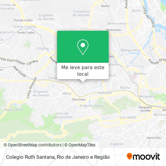Colegio Ruth Santana mapa