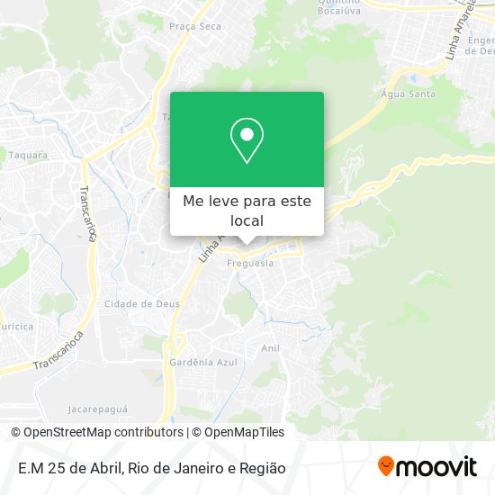 E.M 25 de Abril mapa