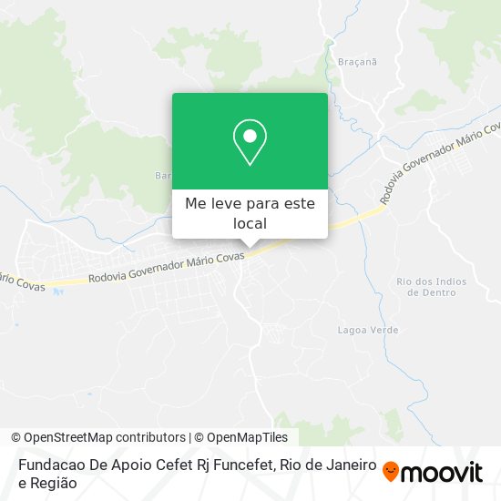 Fundacao De Apoio Cefet Rj Funcefet mapa