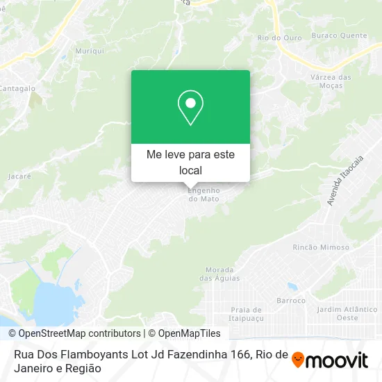 Rua Dos Flamboyants Lot Jd Fazendinha 166 mapa