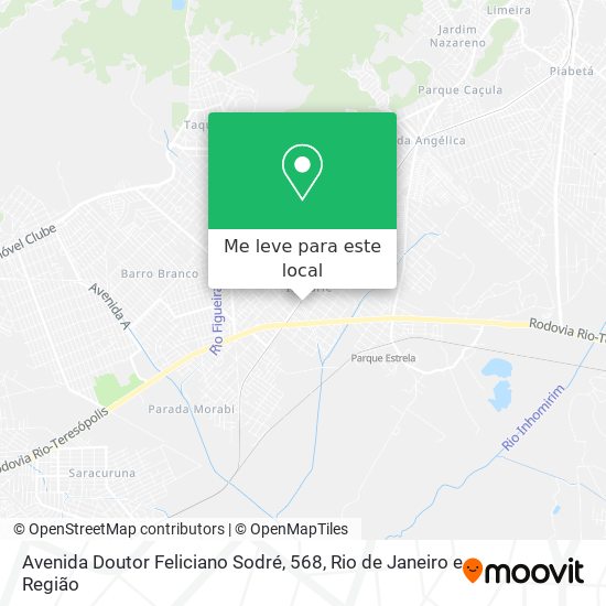 Avenida Doutor Feliciano Sodré, 568 mapa