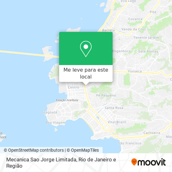 Mecanica Sao Jorge Limitada mapa