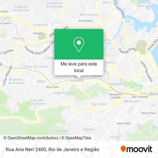 Rua Ana Neri 2400 mapa