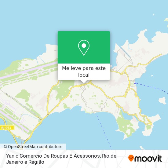 Yanic Comercio De Roupas E Acessorios mapa