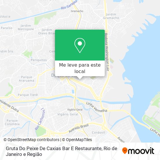 Gruta Do Peixe De Caxias Bar E Restaurante mapa