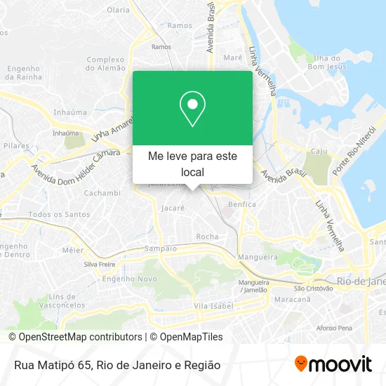 Rua Matipó 65 mapa