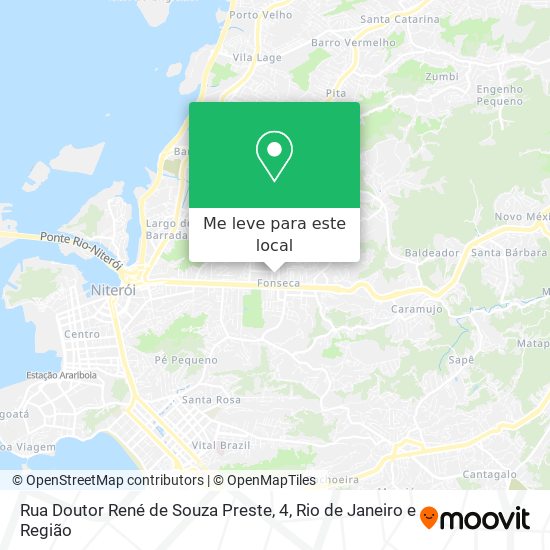 Rua Doutor René de Souza Preste, 4 mapa