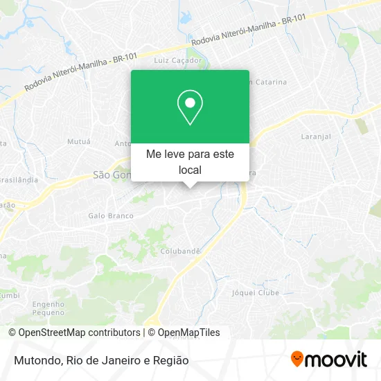 Mutondo mapa