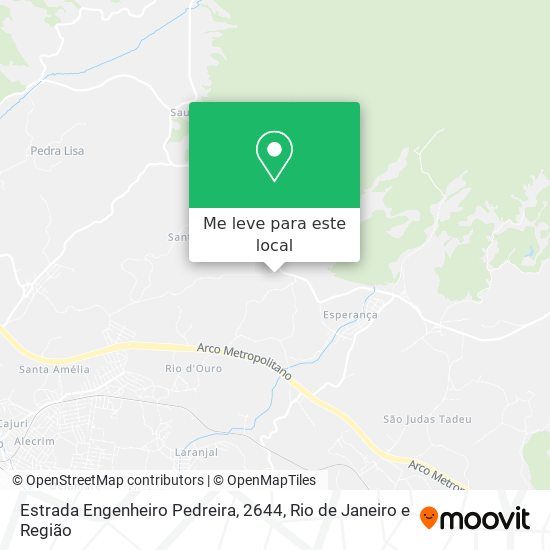 Estrada Engenheiro Pedreira, 2644 mapa