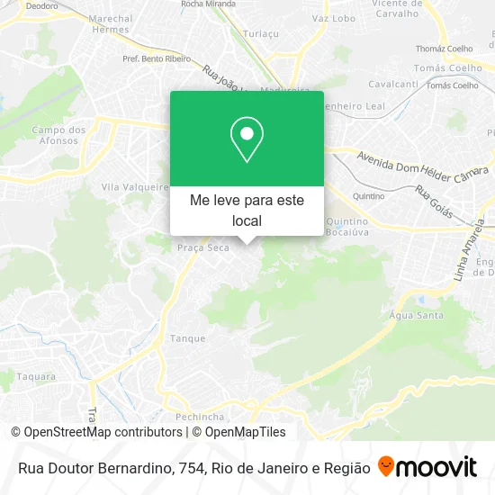 Rua Doutor Bernardino, 754 mapa