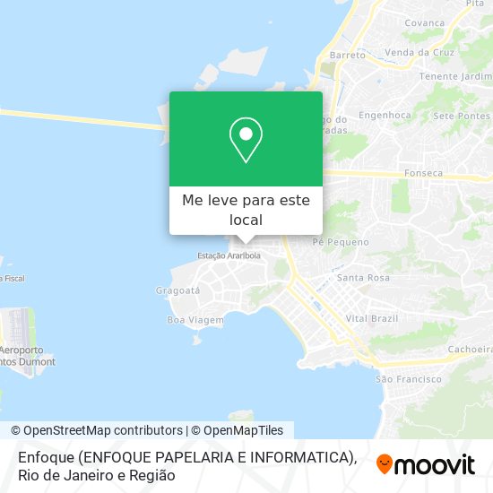 Enfoque (ENFOQUE PAPELARIA E INFORMATICA) mapa