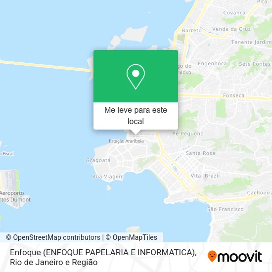 Enfoque (ENFOQUE PAPELARIA E INFORMATICA) mapa