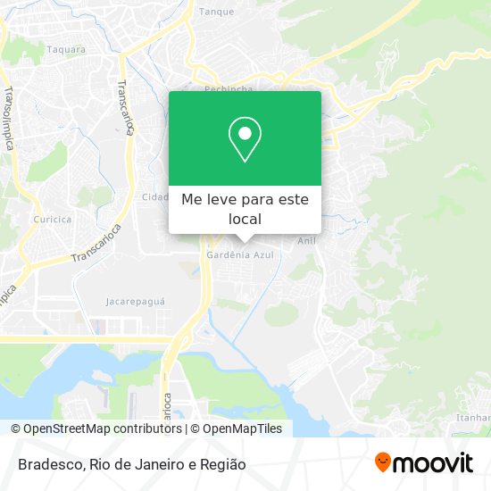 Bradesco mapa