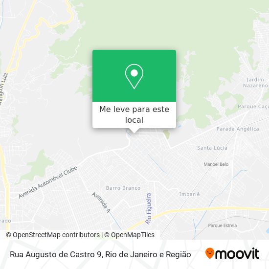 Rua Augusto de Castro 9 mapa