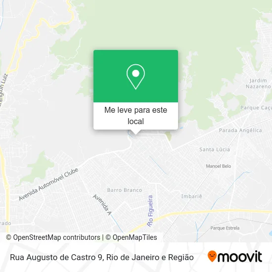 Rua Augusto de Castro 9 mapa