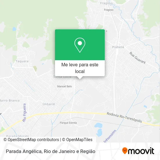 Parada Angélica mapa