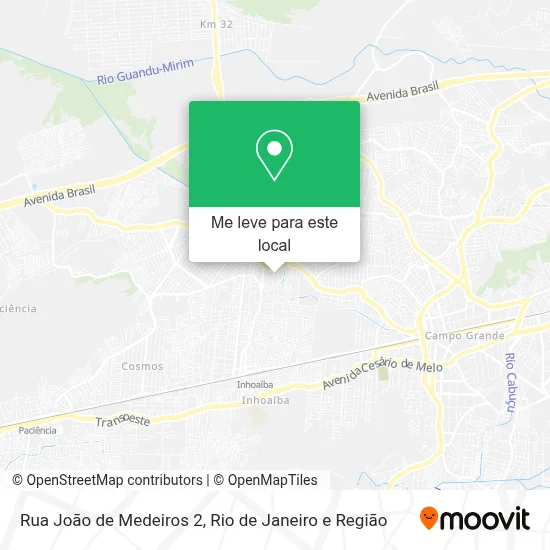 Rua João de Medeiros 2 mapa
