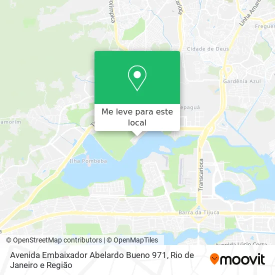 Avenida Embaixador Abelardo Bueno 971 mapa