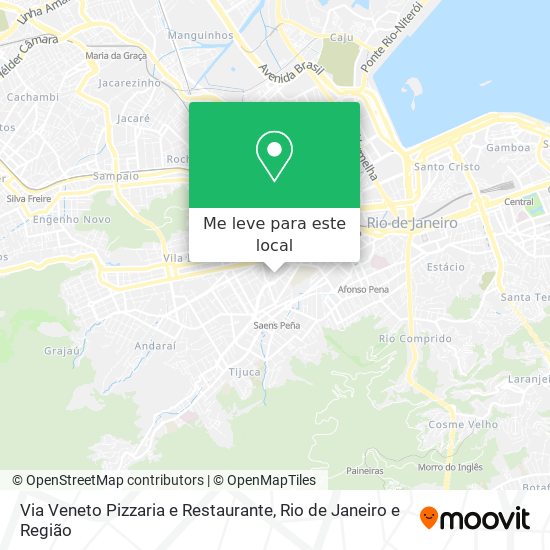 Via Veneto Pizzaria e Restaurante mapa