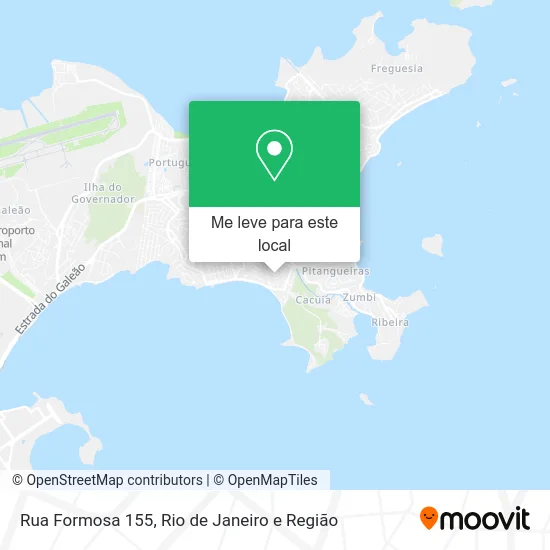 Rua Formosa 155 mapa
