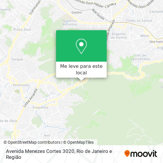Avenida Menezes Cortes 3020 mapa