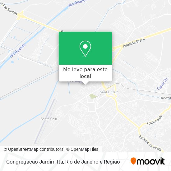 Congregacao Jardim Ita mapa