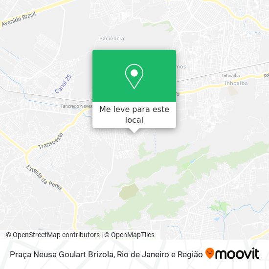 Praça Neusa Goulart Brizola mapa